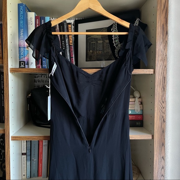 Reformation // Butterfly Off Shoulder Long Dress - Picture 8 of 12